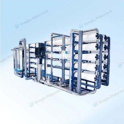 Goede prijs 60M3/H Twee-traps Omgekeerde Osmose Waterbehandelingsapparatuur RO Waterzuiveringsmachine online