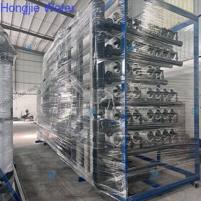 Prezzo buono Centrale idrica a chiave in mano 165 m3/h con impianto di osmosi inversa con costruzione in acciaio inossidabile e funzionamento completamente automatico in linea