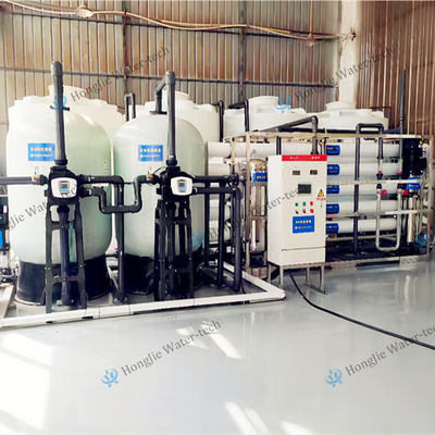75M3/H RO Water Purification Equipment For Food And Beverage Pure Water