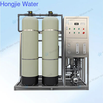 Industrial 500–1000 LPH RO Water Treatment Plant with Softening System for Hotel Service