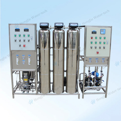 قیمت خوب سفارشی سازی 500L / H تجهیزات تصفیه آب خانگی سیستم Ro فولاد ضد زنگ آنلاین