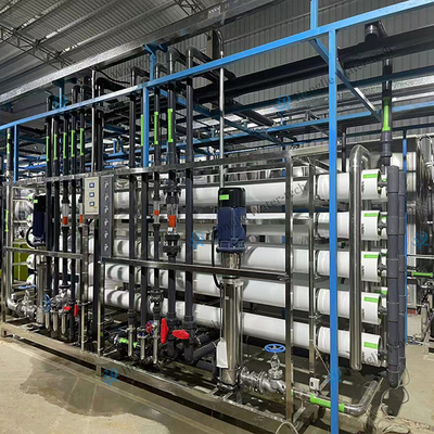 Auto Flush 16M3/H Industrial Reverse Osmosis System RO Water Purification Machine