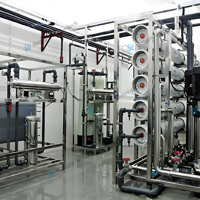 Bom preço 10~20T/H Sistema comercial de água de osmose reversa para amolecimento controlado por PLC on-line