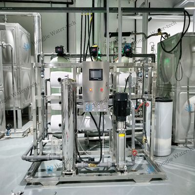 Prezzo buono 1T/H Sistema di depurazione dell'acqua potabile a risparmio energetico 380V/220V/50Hz in linea