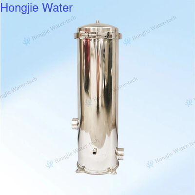 Ein guter Preis. 304 Edelstahl-Wasserfiltergehäuse für die industrielle Wasserfiltration mit hoher Filtrationsleistung Online