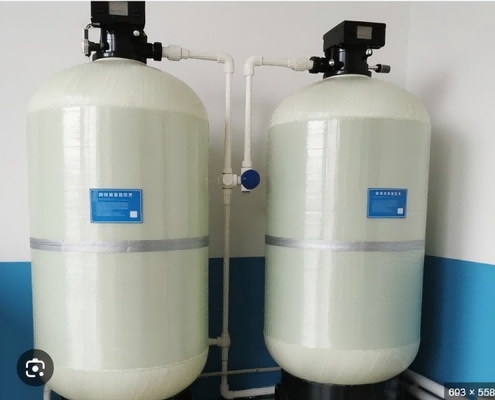 12T/H Industrial Water Softener System For Animal Husbandry And Poultry Farming
