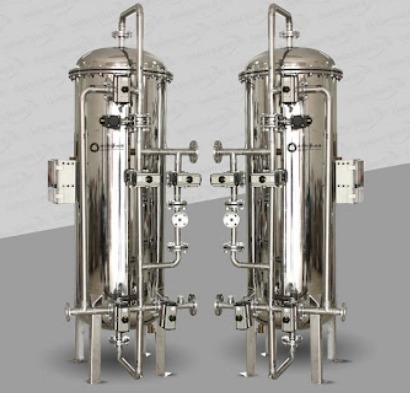 1500L/H Stainless Steel Water Treatment Softener For Domestic Water In Hotels