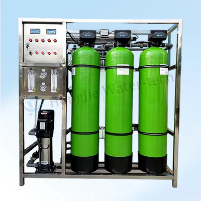 500L/Hour 2 Stages Reverse Osmosis Water Filter Machine RO Drinking Water System 380V