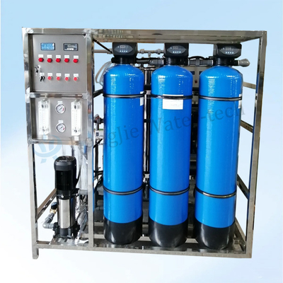 500L/Hour 2 Stages Reverse Osmosis Water Filter Machine RO Drinking Water System 380V