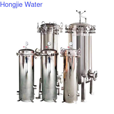 304 Stainless Steel Water Filter Housing for Industrial Water Filtration with High Filtration Efficiency