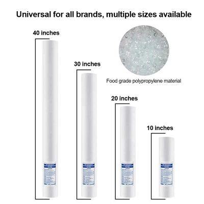 10 Inch 20Inch PP Cotton Core Activated Carbon Filter For Water Filter System