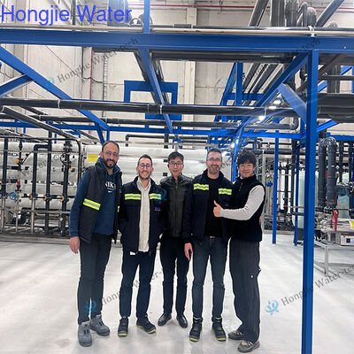 Prezzo buono 100 m3/h Sistema idrico ultrapurificato Purificatore idrico industriale con unità UF+RO+EDI in linea