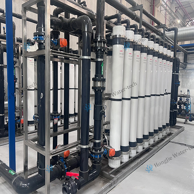 100m3/H Ultra Purified Water System Industrial Water Purifier With UF+RO+EDI Units