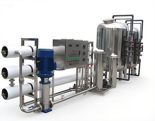 Un buen precio. Sistema de agua desionizada industrial personalizado de 10 m3/h para limpieza de PCB en línea