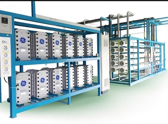 30M3/H Industrial Water Deionizer Di Water Filter System For Photovoltaic Cell Production