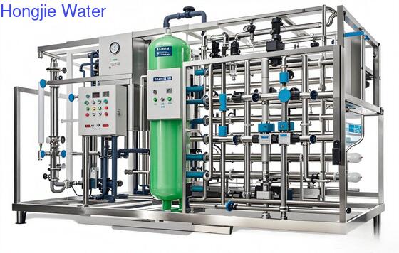 Un buen precio. Sistema de agua desionizada de 5 t/h para medio de cultivo vegetal, bajo consumo de energía en línea