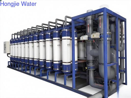 Harga bagus Sistem Membran Ultrafiltrasi Hemat Energi untuk Pengolahan Air Limbah Kota 150TPH UF on line