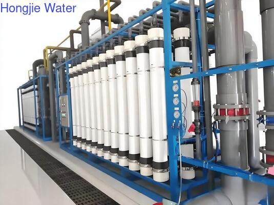Harga bagus Sistem Ultrafiltrasi (UF) Efisiensi Tinggi Untuk Pengolahan Air Limbah Industri 60TPH on line