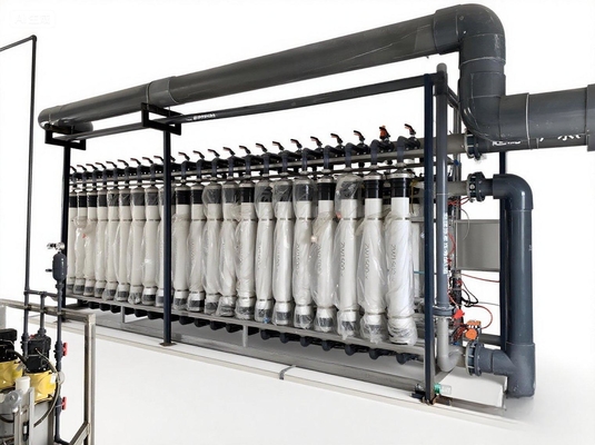 Ultrafiltration  System For  Water Reuse  70t/h  Municipal / Industrial  Wastewater Treatment Plant