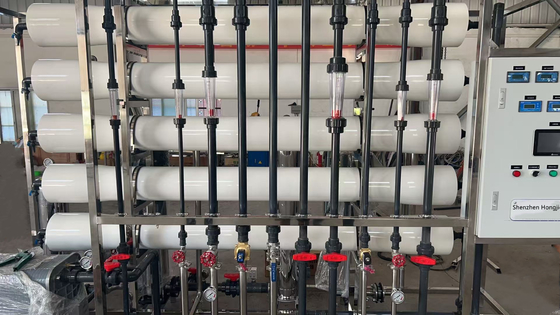 4Tons/Hour Two Stage Ultrapure water Machine With RO and EDI for Optoelectronics