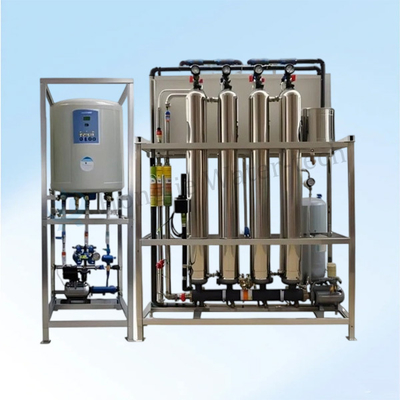 ราคาดี 2000 L/H ระบบควบคุมอัตโนมัติ RO อุปกรณ์ทําความสะอาดน้ํา ออนไลน์