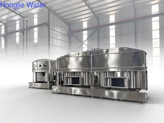 Prezzo buono SS304 Sistema di trattamento delle acque reflue 10 t/h per l'industria alimentare e delle bevande in linea