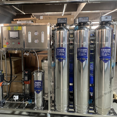 Stainless Steel 2000L Reverse Osmosis System Pure Water Equipment 