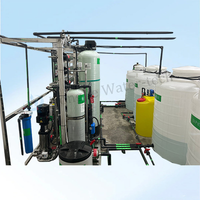 1TPH Ultrapure Water Equipment With Polishing +Bipolar EDI System