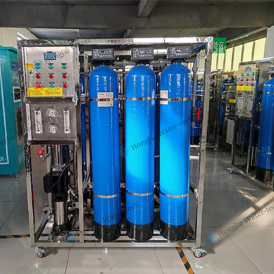 1000L/H Industrial RO Water Purification System 380V Stainless Steel
