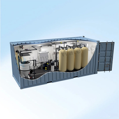 Containerized Seawater Desalination Equipment For Desalination Of Sea Salt Well Water