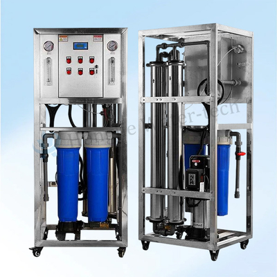 ราคาดี เครื่องบํารุงน้ําที่ประหยัดพลังงาน 250 LPH Reverse Osmosis RO สําหรับน้ําสะอาด ออนไลน์