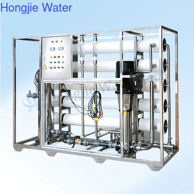 Prezzo buono Sistema RO industriale resistente con tubazioni SUS316L e controllo automatico in linea