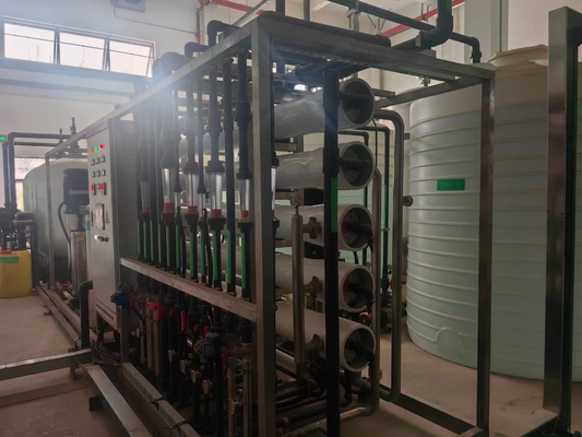 Industrial 10T 20T/H Pure Water Equipment With Reverse Osmosis System With Dow Membrane