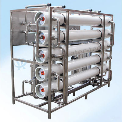 4000 LPH FRP Double Tank RO Water Treatment Machine with High Pressure Pump for Pure Water