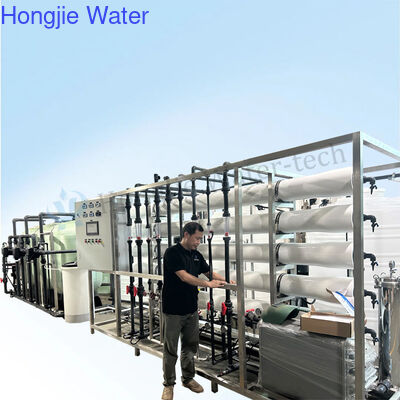 Prezzo buono Sistema di acqua ultrapura 5T/H con costruzione in acciaio inossidabile 304/fibra di vetro e tasso di desalinizzazione ≥99% in linea