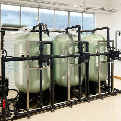5T/H Ultrapure Water System with Stainless Steel 304/Fiberglass Construction and ≥99% Desalination Rate