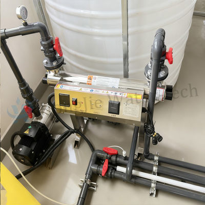 5T/H Ultrapure Water System with Stainless Steel 304/Fiberglass Construction and ≥99% Desalination Rate