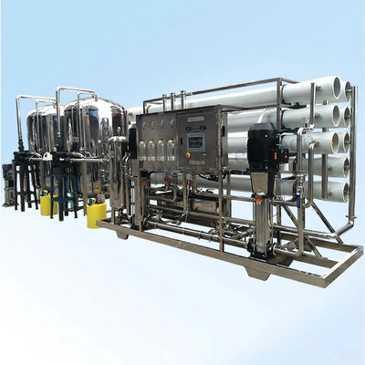 50T/H Fully Automatic Reverse Osmosis System with PLC Control for Industrial Water Purification