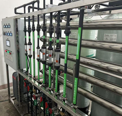 1T/H Reverse Osmosis System Secondary Stage With Simens PLC Control Cabinet For Food Industry