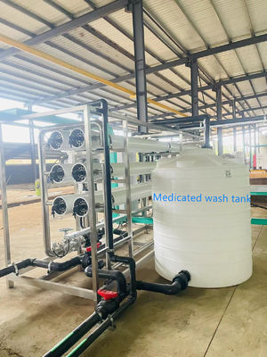 30T/H Single-stage Reverse Osmosis (RO) Pure Water System For The Lithium Battery Industry