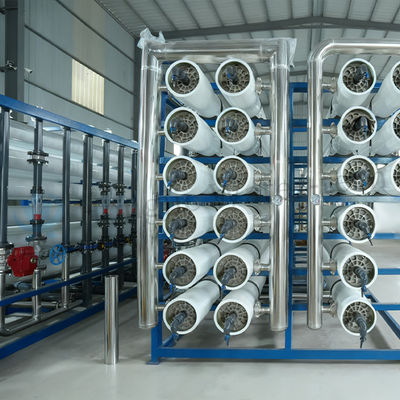 2*50T/H Double-Stage Industrial Reverse Osmosis Water System Produced For Ultrapure Water