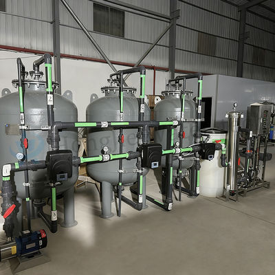 10T/H Automatic Water Softening System with UV Sterilization and Iron Manganese Removal for Hotels