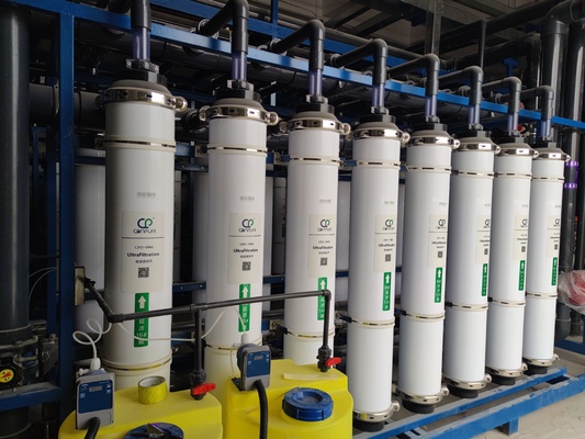 High Flow Industrial Ultrafiltration Water Filter System Advanced UF Technology For Pure Water Treatment