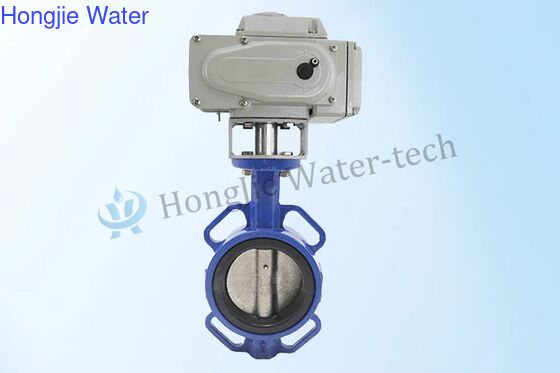 İyi bir fiyat. Elektrik Wafer Kelebek Valvu DN300    Karbon Çelik / SS304 / SS316 Yumuşak Mühür çevrimiçi