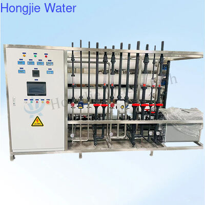 Harga bagus Sistem Air Ultrapure EDI Bipolar 5 TPH untuk Aplikasi Kemurnian Tinggi Industri on line