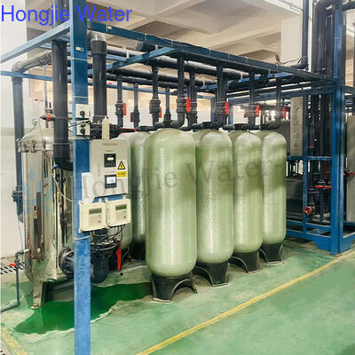 Prezzo buono 70 TPH Soluzione di trattamento dell'acqua ultrapura con letto misto di RO, EDI e lucidatura secondaria in linea