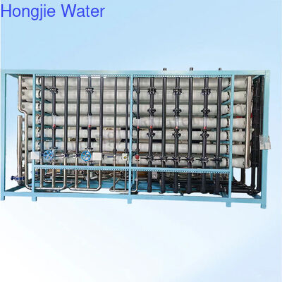 Bom preço Sistema de Osmose Reversa Industrial de Dois Estágios de 30m³/H Com EDI Para Tratamento de Água Ultra Pura on-line