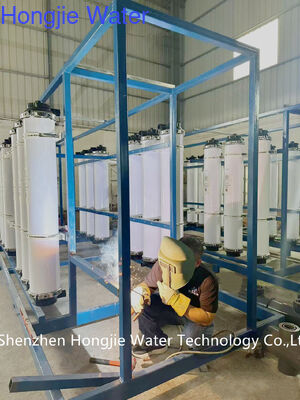 Un buen precio. Sistema de ósmosis inversa industrial 50T/H con resistividad ≥ 15-18,2MΩ·cm para centrales térmicas en línea