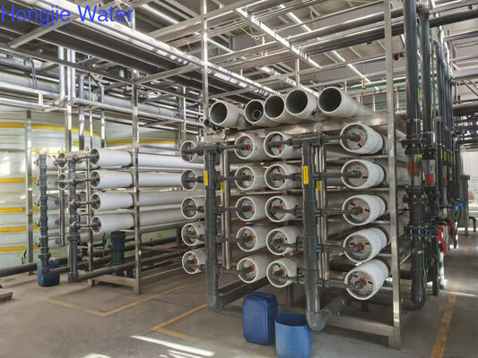 90m³/h Industrial RO EDI Water System with Resistivity ≥15-18.25 MΩ·cm and Double-pass RO + EDI + Polishing Resin for Power Electronics and Chemical Industry