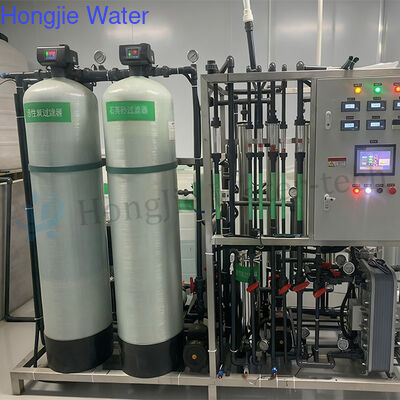 Prezzo buono Sistema di acqua ultrapura da 500 l/h con tecnologia RO + EDI e controllo PLC per strumenti di precisione in linea